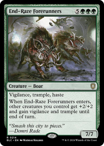 End-Raze Forerunners [Bloomburrow Commander] 