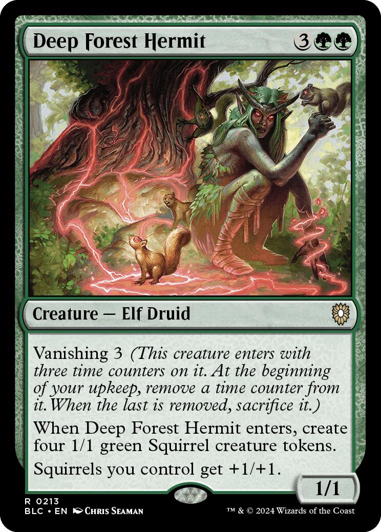 Deep Forest Hermit [Bloomburrow Commander] 