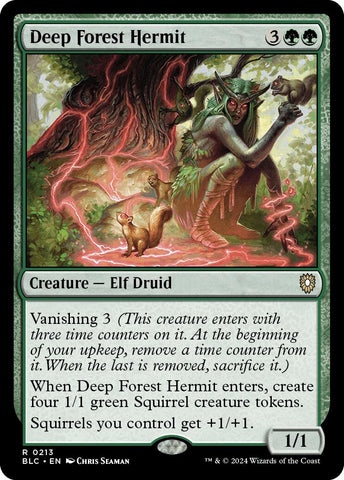 Deep Forest Hermit [Bloomburrow Commander] 