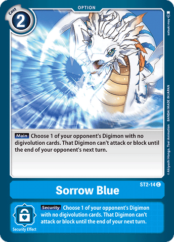 Sorrow Blue [ST2-14] [Starter Deck: Cocytus Blue] 