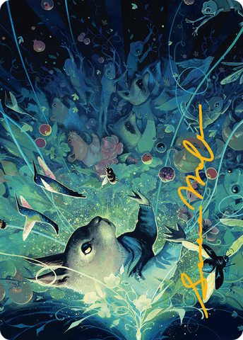 For the Common Good Art Card (22/54) (Gold-Stamped Signature) [Bloomburrow Art Series] 