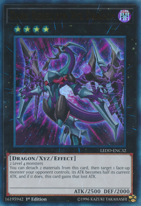 Dark Rebellion Xyz Dragon [LEDD-ENC32] Ultra Rare 