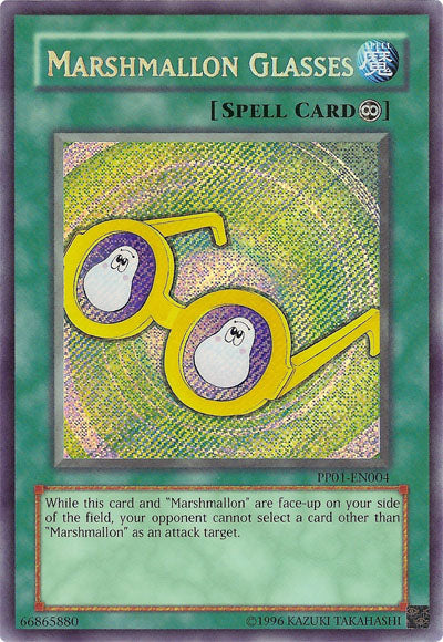 Marshmallon Glasses [PP01-EN004] Secret Rare 