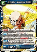 Supreme Technique Krillin (BT8-030_PR) [Malicious Machinations Prerelease Promos] 