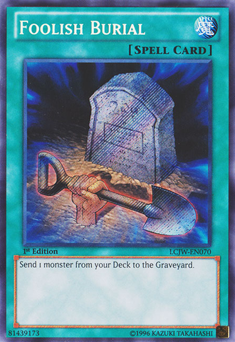 Foolish Burial [LCJW-EN070] Secret Rare 