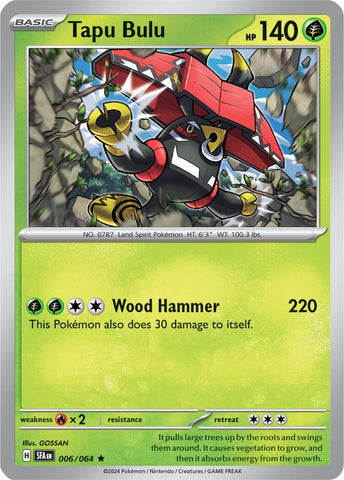 Tapu Bulu (006/064) [Scarlet &amp; Violet: Shrouded Fable] 