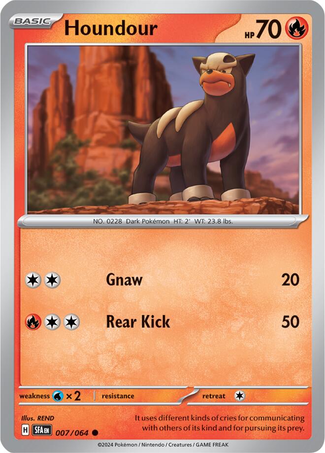 Houndour (007/064) [Scarlet &amp; Violet: Shrouded Fable] 
