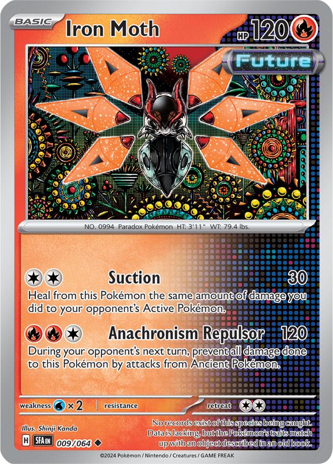 Iron Moth (009/064) [Scarlet &amp; Violet: Shrouded Fable] 