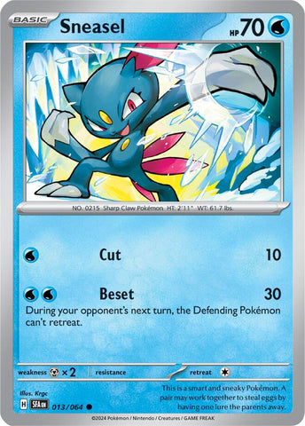 Sneasel (013/064) [Scarlet &amp; Violet: Shrouded Fable] 