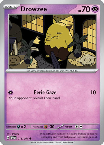 Drowzee (016/064) [Scarlet &amp; Violet: Shrouded Fable] 