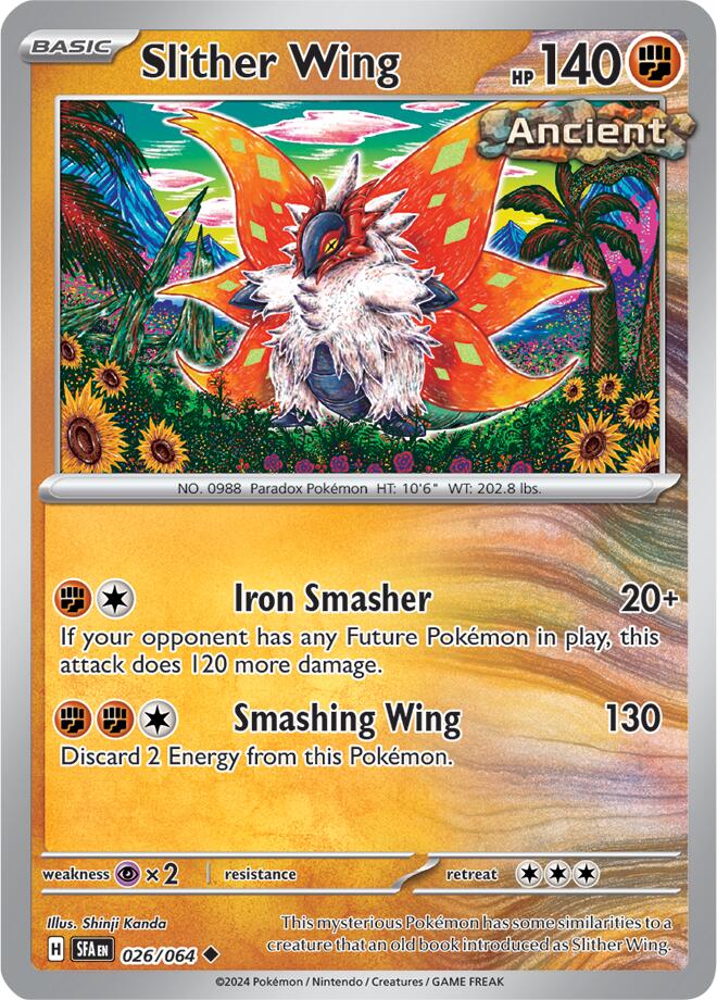 Slither Wing (026/064) [Scarlet &amp; Violet: Shrouded Fable] 