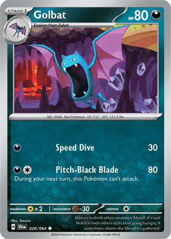 Golbat (028/064) [Scarlet &amp; Violet: Shrouded Fable] 