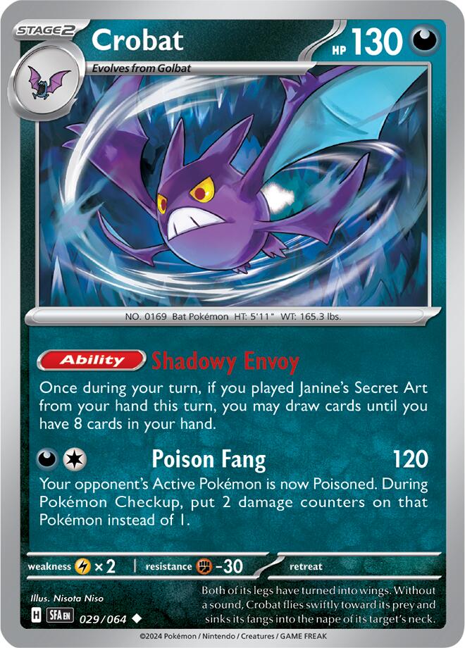 Crobat (029/064) [Scarlet &amp; Violet: Shrouded Fable] 