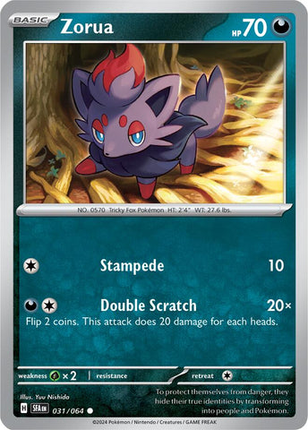 Zorua (031/064) [Scarlet &amp; Violet: Shrouded Fable] 