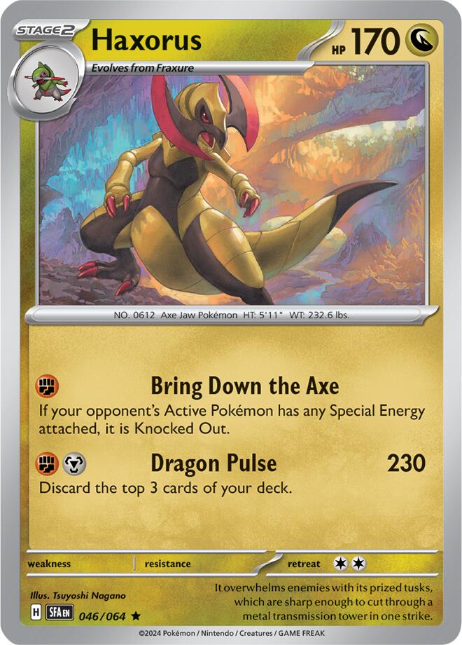 Haxorus (046/064) [Scarlet &amp; Violet: Shrouded Fable] 