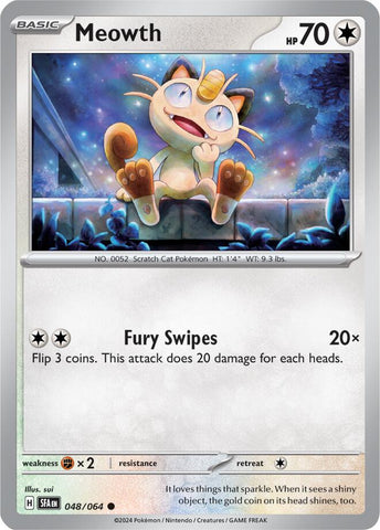 Meowth (048/064) [Scarlet &amp; Violet: Shrouded Fable] 