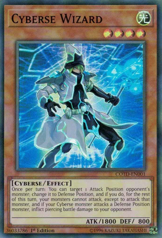 Cyberse Wizard [COTD-EN001] Super Rare 