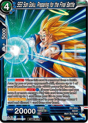 SS3 Son Goku, Preparing for the Final Battle (Deluxe Pack 2024 Vol.2) (P-618) [Promotion Cards] 