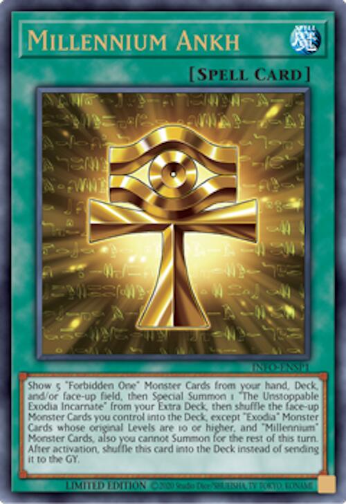 Millennium Ankh (INFO-ENSP1) [INFO-ENSP1] Secret Rare 
