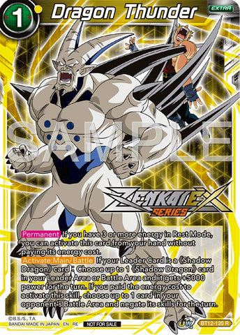 Dragon Thunder (Event Pack 15) (BT12-120) [Promotion Cards] 
