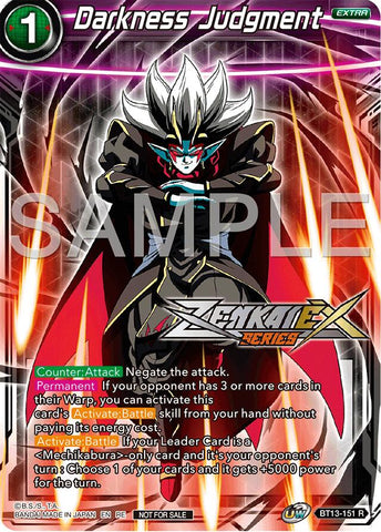 Darkness Judgment (Event Pack 15) (BT13-151) [Promotion Cards] 