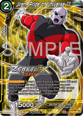 Jiren, Pride of Universe 11 (Event Pack 15) (P-191) [Promotion Cards] 