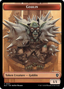 Goblin // Thopter Double-Sided Token [Bloomburrow Commander Tokens] 