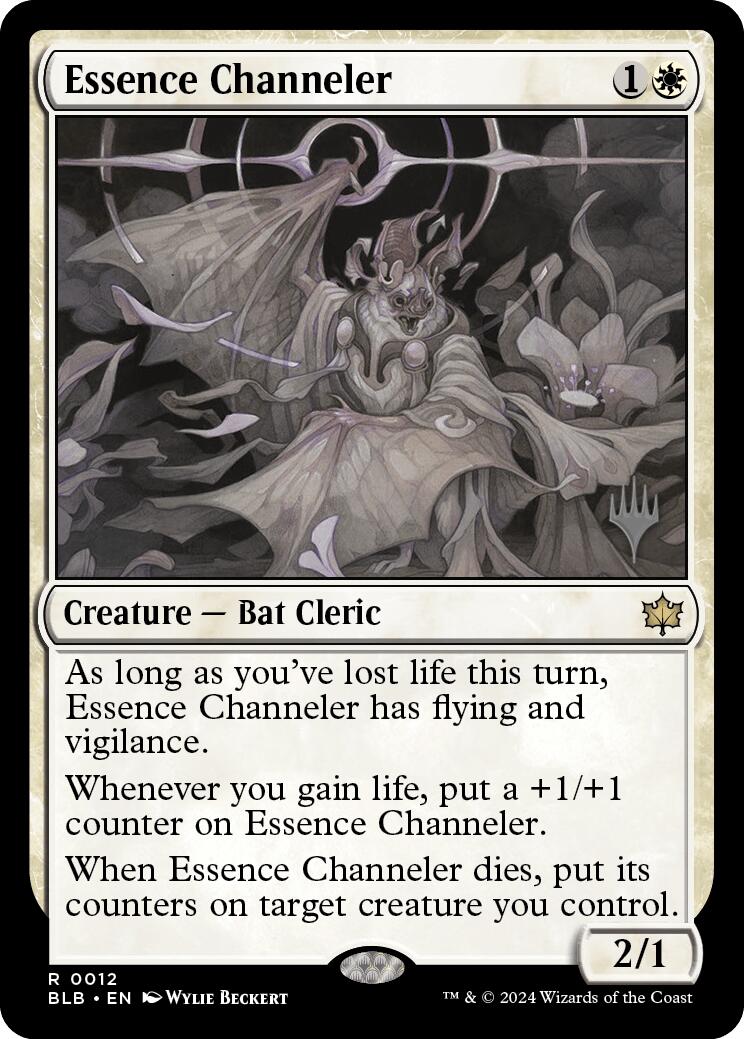 Essence Channeler (Promo Pack) [Bloomburrow Promos] 