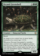 Fecund Greenshell (Promo Pack) [Bloomburrow Promos] 