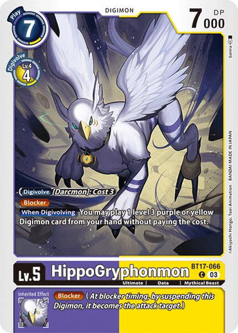 HippoGryphonmon [BT17-066] [Secret Crisis] 