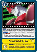 Awakening of the Sun [BT17-099] [Secret Crisis] 
