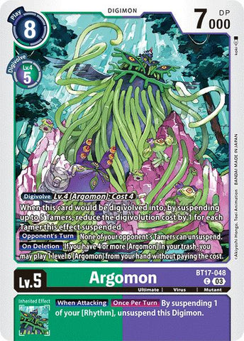 Argomon [BT17-048] - BT17-048 [Secret Crisis] 