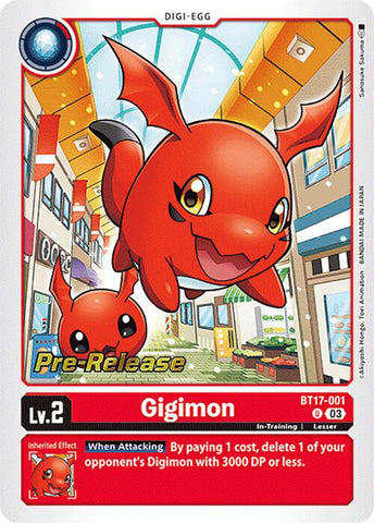 Gigimon [BT17-001] [Secret Crisis Pre-Release Cards] 