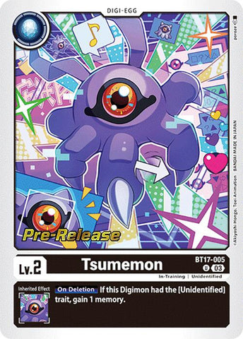 Tsumemon [BT17-005] [Secret Crisis Pre-Release Cards] 