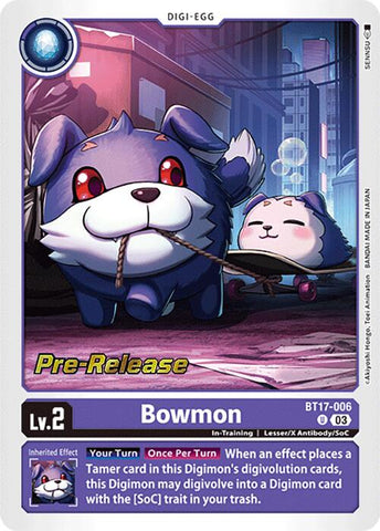 Bowmon [BT17-006] [Secret Crisis Pre-Release Cards] 
