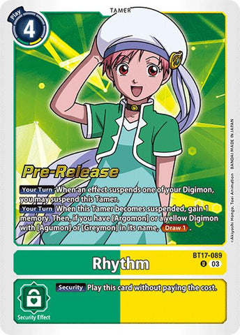 Rhythm [BT17-089] [Secret Crisis Pre-Release Cards] 