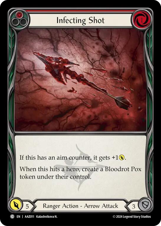 Infecting Shot (Red) [AAZ011] (Armory Deck: Kayo)