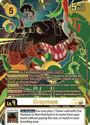 Greymon [BT17-102] (Left) (Textured) [Secret Crisis] 