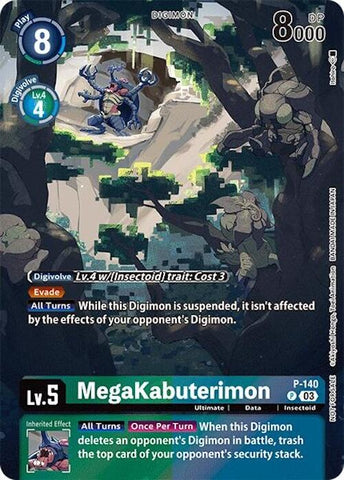 MegaKabuterimon [P-140] (Update Pack 2024) [Secret Crisis] 
