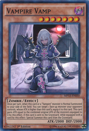 Vampire Vamp [MP15-EN050] Super Rare 