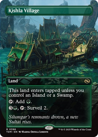 Kishla Village (Borderless) [Tarkir: Dragonstorm] 
