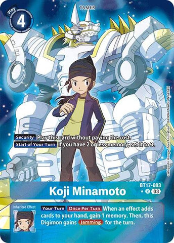 Koji Minamoto [BT17-083] (Alternate Art) [Secret Crisis] 