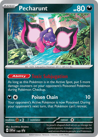 Pecharunt (149) [Scarlet &amp; Violet: Black Star Promos] 
