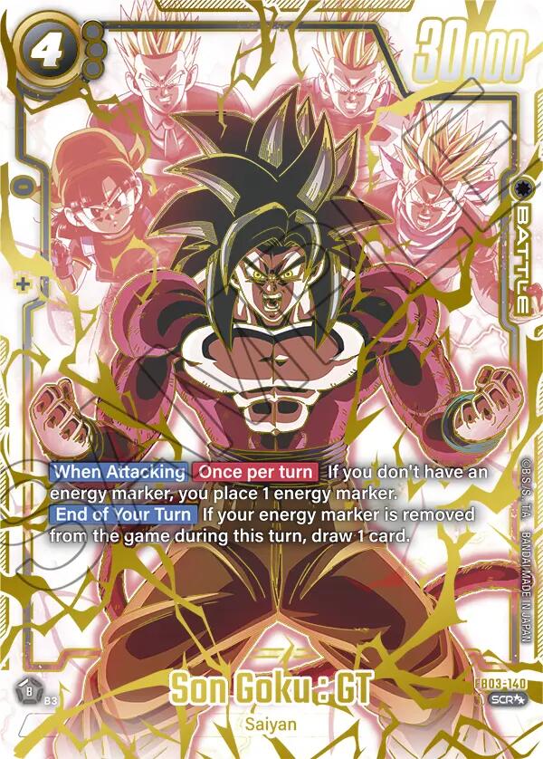 Son Goku : GT (FB03-140) (Super Alternate Art) [Raging Roar]