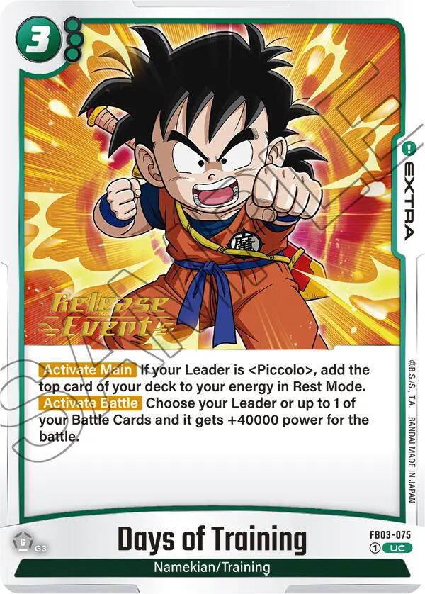 Days of Training [Raging Roar Release Event Cards]