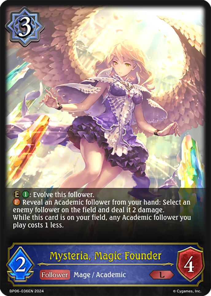 Mysteria, Magic Founder (BP06-036EN) [Paragons of the Colosseum] 