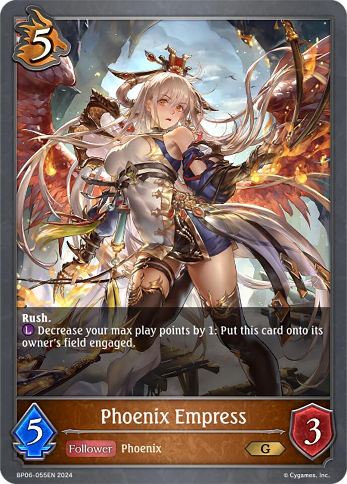 Phoenix Empress (BP06-055EN) [Paragons of the Colosseum] 