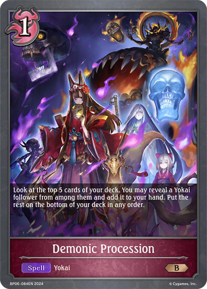 Demonic Procession (BP06-084EN) [Paragons of the Colosseum] 
