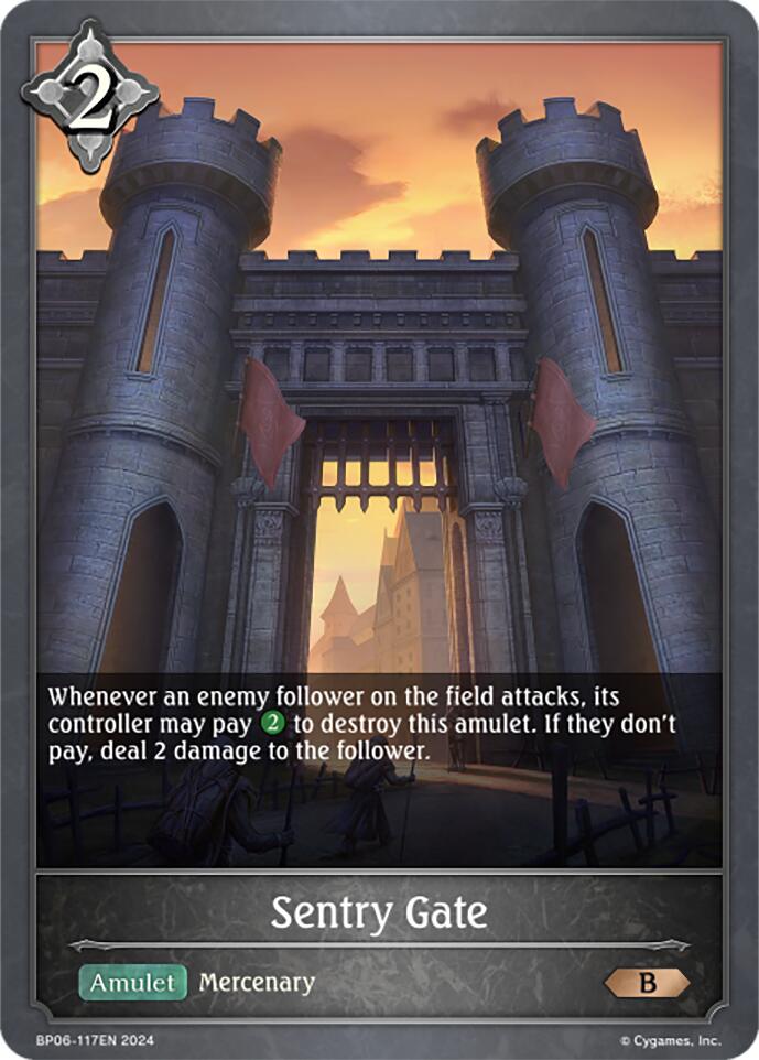 Sentry Gate (BP06-117EN) [Paragons of the Colosseum] 