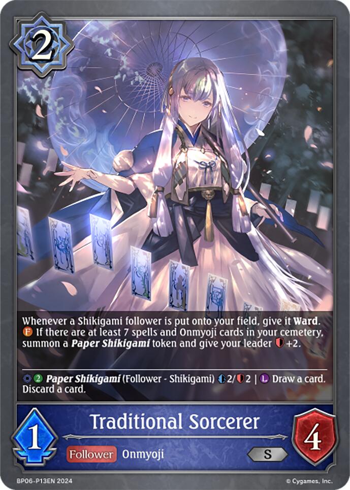 Traditional Sorcerer - P13EN (Foil) (BP06-P13EN) [Paragons of the Colosseum]